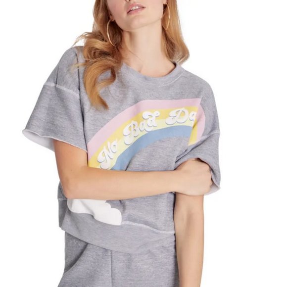 WILDFOX No Bad Days Fleece Sweatshirt - Picture 1 of 12